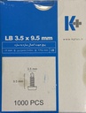 LB 9.5 پیچ سازه سرمته +K